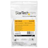 StarTech.com RUSB2CC2MW USB-kabel USB 2.0 2 m USB C 0,48 Gbit/sek. 60 W Hvid