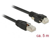 DeLOCK 85670 netværkskabel Sort 5 m Cat6 S/FTP (S-STP)