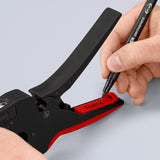 Knipex 12 72 190 kabelstripper Sort, Rød