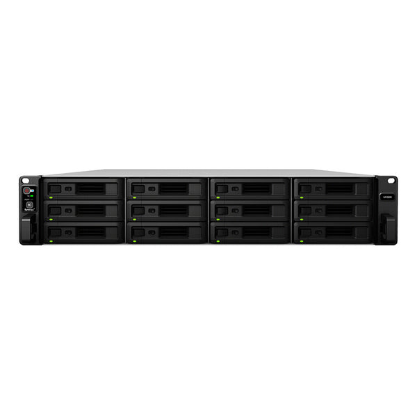 Synology Unified Controller UC3200 SAN Stativ (2U) Intel® Xeon® D D-1521 8 GB DDR4 0 TB Sort, Grå