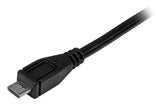 StarTech.com USB2CUB1M USB-kabel USB 2.0 1 m USB C Micro-USB B 0,48 Gbit/sek. Sort