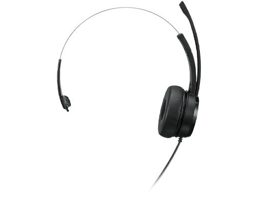 Lenovo 100 Mono Headset Ledningsført Kontor/Callcenter USB Type-A Sort