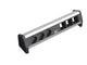 Bachmann 902.002 stikdåse 3 AC stikkontakt(er) Sort, Sølv