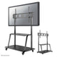 Neomounts NS-M4000BLACK multimedie vogn & stand Sort Fast gulvstativ