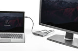StarTech.com TB3DKM2HDL dockingstation Ledningsført Thunderbolt 3 Grå