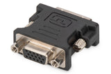 Digitus AK-320504-000-S kabel kønsskifter DVI-I, (24+5) D-Sub Sort