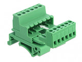 DeLOCK 66080 termisk blok 6-pin Grøn
