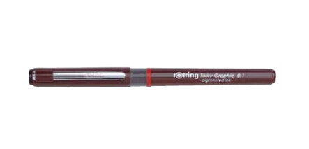 Rotring 1904750 gel pen Lukket gelepen Sort