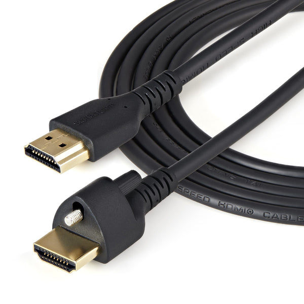 StarTech.com HDMM1MLS HDMI-kabel 1 m HDMI Type A (Standard) Sort