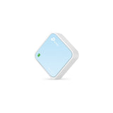 TP-Link TL-WR802N trådløs router Hurtigt ethernet Enkelt band (2,4 GHz) Blå, Hvid
