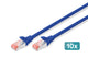 Digitus DK-1644-0025-B-10 netværkskabel Blå 0,25 m Cat6 S/FTP (S-STP)