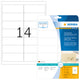 HERMA 8671 adresse- og postetiket Transparent