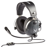 Thrustmaster T.Flight U.S. Air Force Hovedtelefoner Ledningsført Headset Luftfart/flyveledelse Sort, Grå