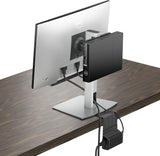 DELL MFS22 68,6 cm (27") Skrivebord Sølv, Sort