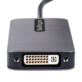 StarTech.com 118-USBC-HDMI-VGADVI USB grafisk adapter 3840 x 2160 pixel Grå