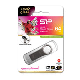 Silicon Power Jewel J80 USB-nøgle 64 GB USB Type-A 3.2 Gen 1 (3.1 Gen 1) Titanium