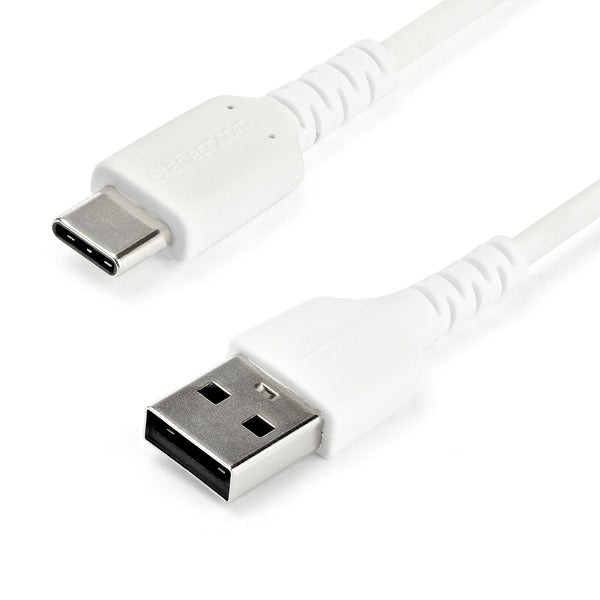 StarTech.com RUSB2AC1MW USB-kabel USB 2.0 1 m USB A USB C 0,48 Gbit/sek. Hvid