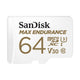 SanDisk Max Endurance 64 GB MicroSDXC UHS-I Klasse 10