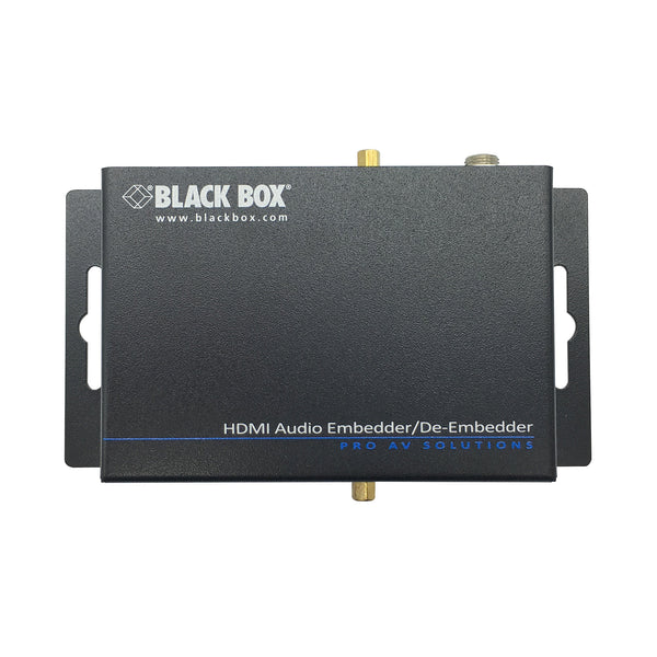 Black Box AEMEX-HDMI-R2 lydkonverteringsprogram Sort