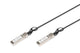 Digitus DN-81225 InfiniBand og fiberoptisk kabel 7 m SFP+ Sort