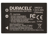 Duracell DRCE12 batteri til kamera/videokamera Lithium-Ion (Li-Ion) 750 mAh