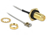 DeLOCK 89928 koaxial kabel Koaksial 0,2 m SMA MHF I LK Sort, Grå