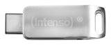 Intenso cMobile Line USB-nøgle 64 GB USB Type-A / USB Type-C 3.2 Gen 1 (3.1 Gen 1) Sølv