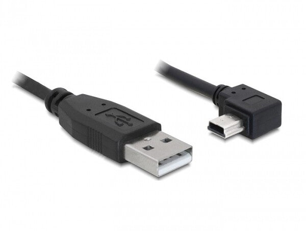 DeLOCK 82682 USB-kabel 2 m USB A Mini-USB B 0,48 Gbit/sek. Sort