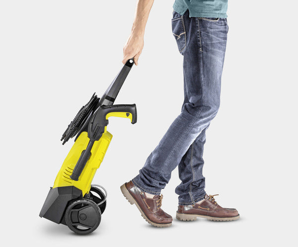 Kärcher K 3 højtryksrenser Kompakt Elektrisk 380 l/t Sort, Gul