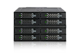 Icy Dock MB508SP-B drive bay panel 2x 5,25" Bærerpanel Sort