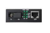 Digitus DN-82122 netværksomformer til medie 1000 Mbit/s 1310 nm Enkeltilstand Sort