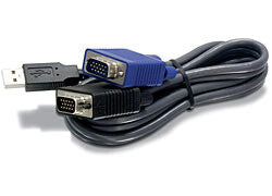 Trendnet TK-CU15 KVM-kabel Sort 4,5 m