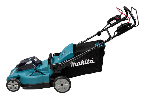 Makita DLM481Z plæneklipper Skubbe plæneklipper Batteri Sort, Blå, Metallic