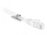 DeLOCK 60184 kabelholder Satin stål 10 stk
