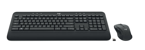 Logitech MK545 Advanced tastatur Mus inkluderet Universel USB QWERTZ Tysk Sort