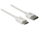 DeLOCK 85142 HDMI-kabel 1 m HDMI Type A (Standard) HDMI Type C (Mini) Hvid