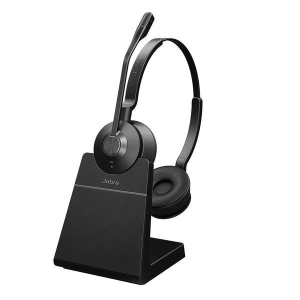 Jabra Engage 55 Headset Trådløs Kontor/Callcenter Sort, Titanium