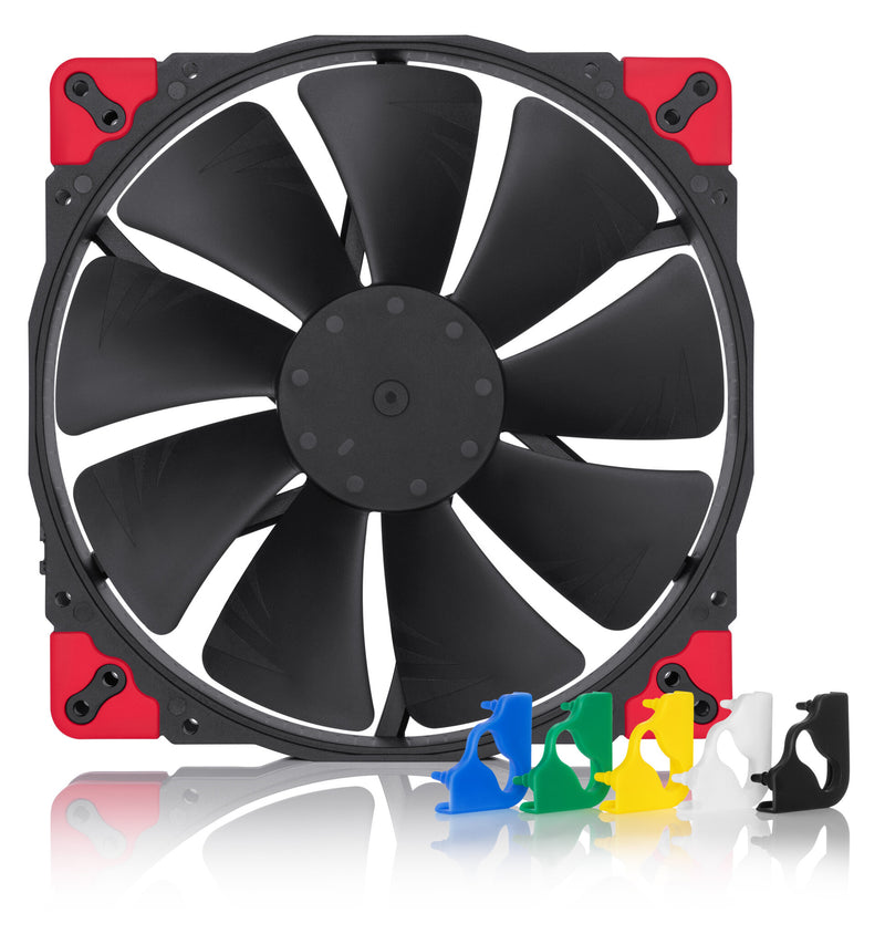 Noctua NF-A20 PWM CH.BK.S Computerkølesystem Computerkabinet Ventilator 20 cm Sort