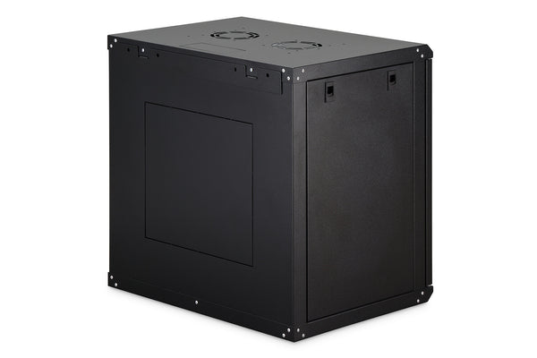 Digitus DN-19 12-U-EC-SW stativ 12U Vægmonteret stativ Sort