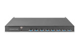Digitus DS-72213 KVM Switch Stativ-montering Sort