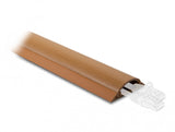 DeLOCK 20731 kabelorganisator Gulv Kabelkanal Brun 1 stk