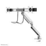 Neomounts NM-D775DXSILVER skærmbeslag og -stativer 81,3 cm (32") Skrivebord Sølv