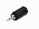 Prokord AUDIO-0002 kabel kønsskifter 3.5 mm 2.5 mm Sort