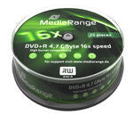 MediaRange MR404 4,7 GB DVD+R 25 stk