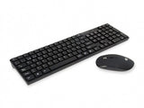 Conceptronic Orazio tastatur Mus inkluderet Hjem RF trådløst QWERTY Spansk Sort