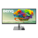 BenQ PD3420Q computerskærm 86,4 cm (34") 3440 x 1440 pixel Quad HD LED Grå