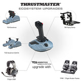 Thrustmaster TCA Sidestick Airbus edition Sort, Blå USB Flightstick Analog/digital PC