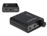 DeLOCK 64056 hovedtelefon forstærker Sort