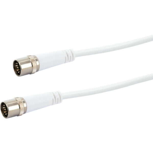 Schwaiger KDSK15042 koaxial kabel 1,5 m F Hvid