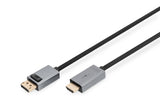 Digitus DB-340202-030-S videokabel adapter 3 m DisplayPort HDMI Sort